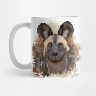 African Wild Dog | Wildlife Design Mug